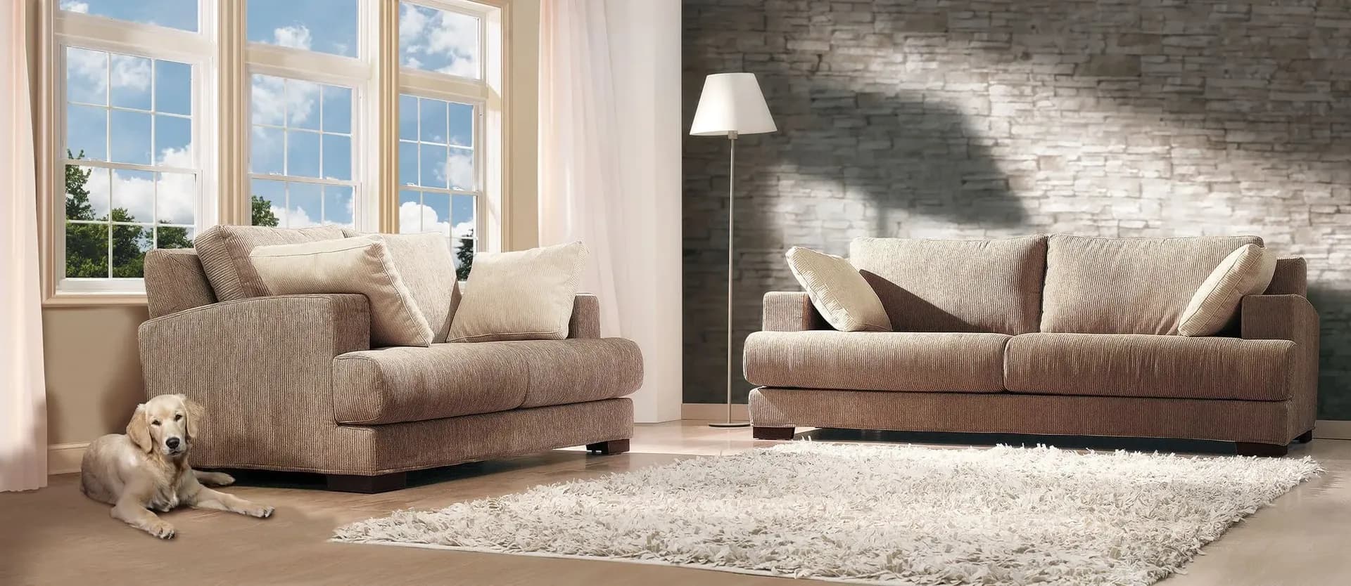double-hung windows